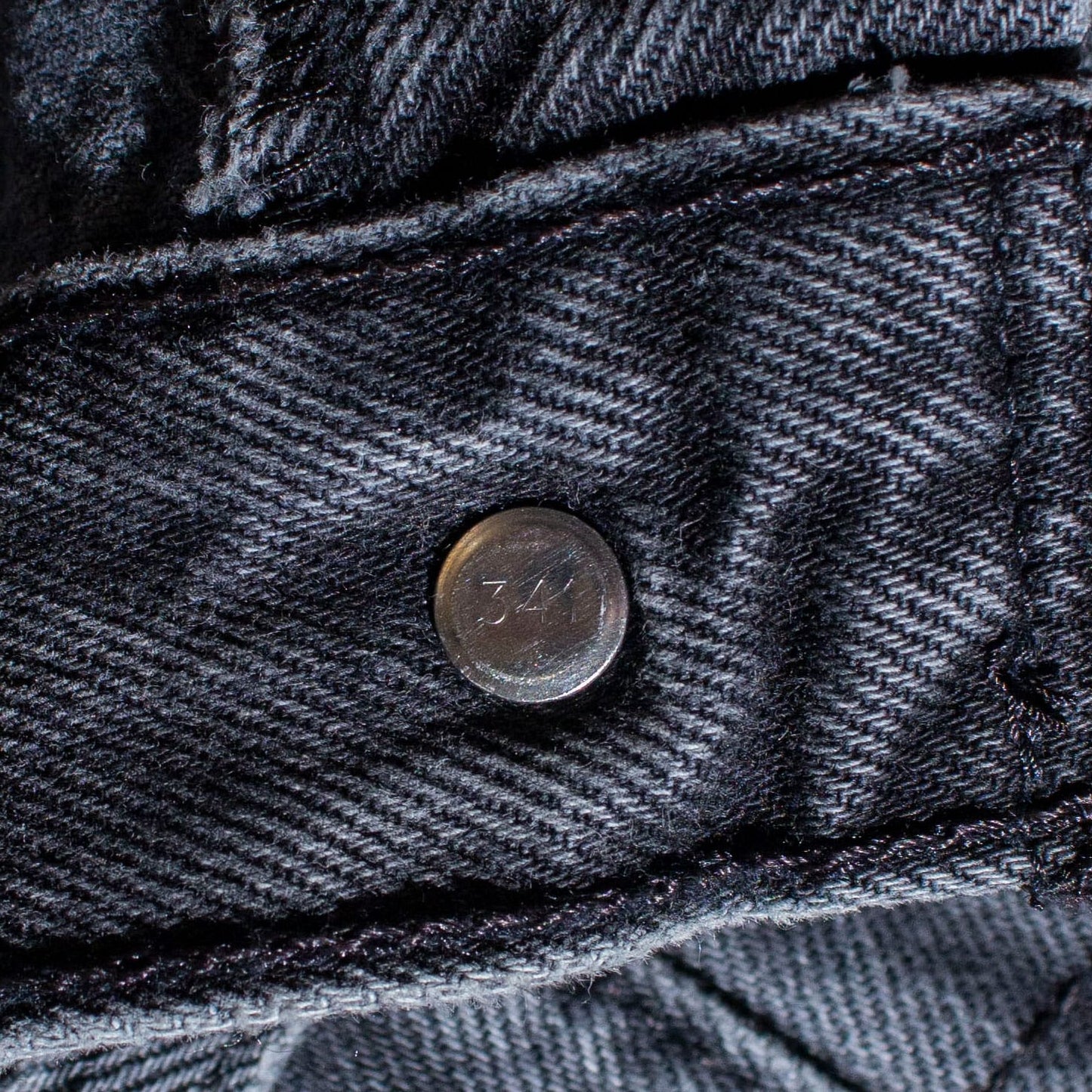 501 "後染め" Black Denim Pants