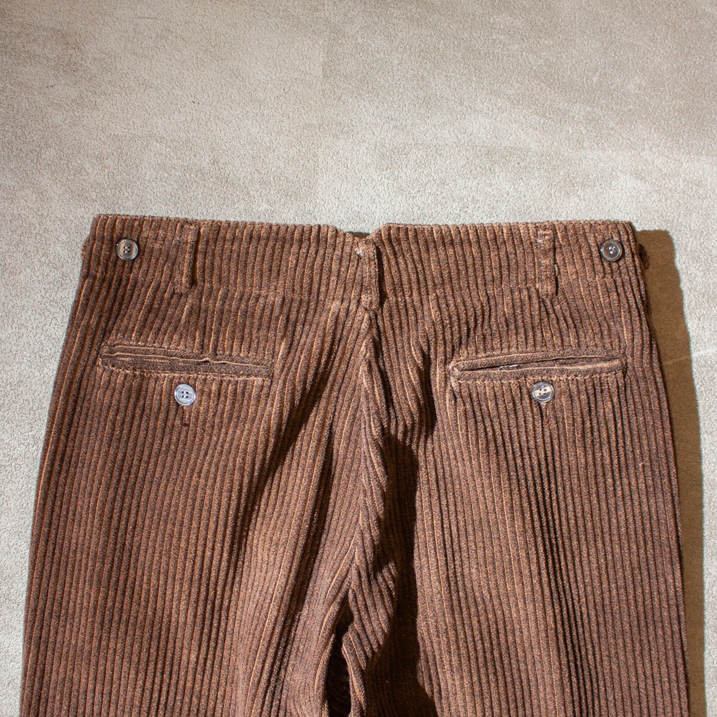 2tuck Corduroy Trousers