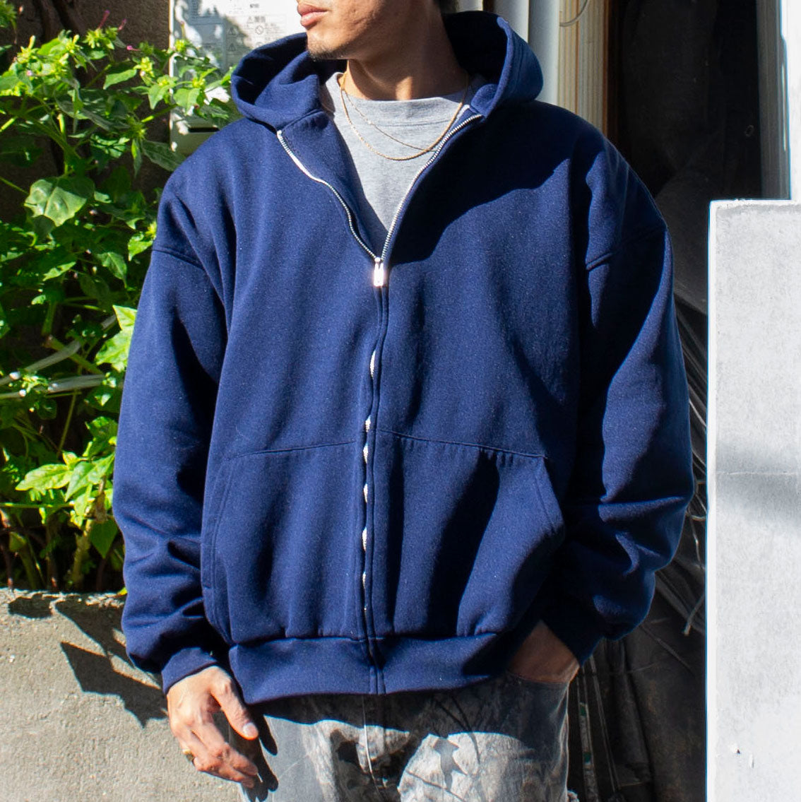 Thermal Lining Zip Up Hoodie