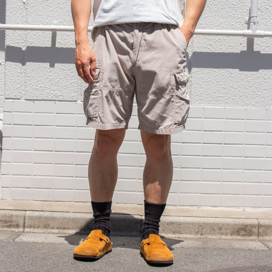 "Utility Canvas" Cargo Shorts【W35】