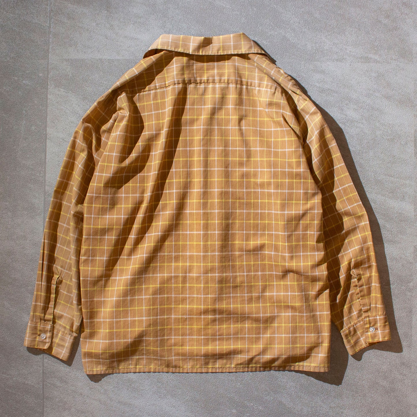 Cotton Open Collar Shirt Made in U.S.A.