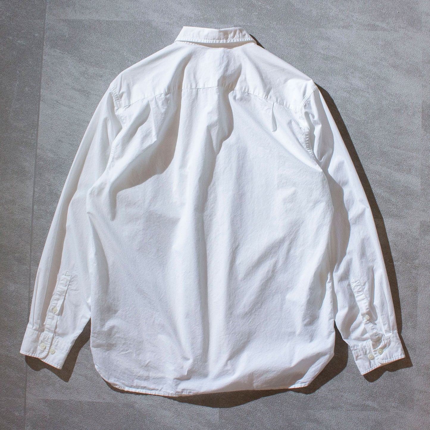Cotton Poplin Regular Collar Shirt