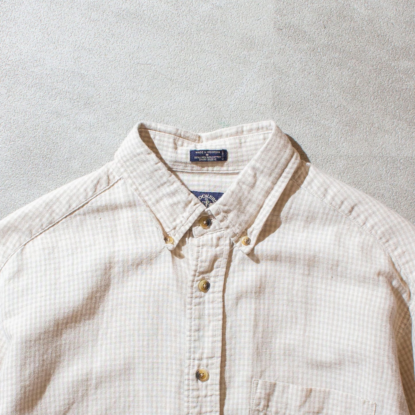 Cotton×Linen S/S Shirt