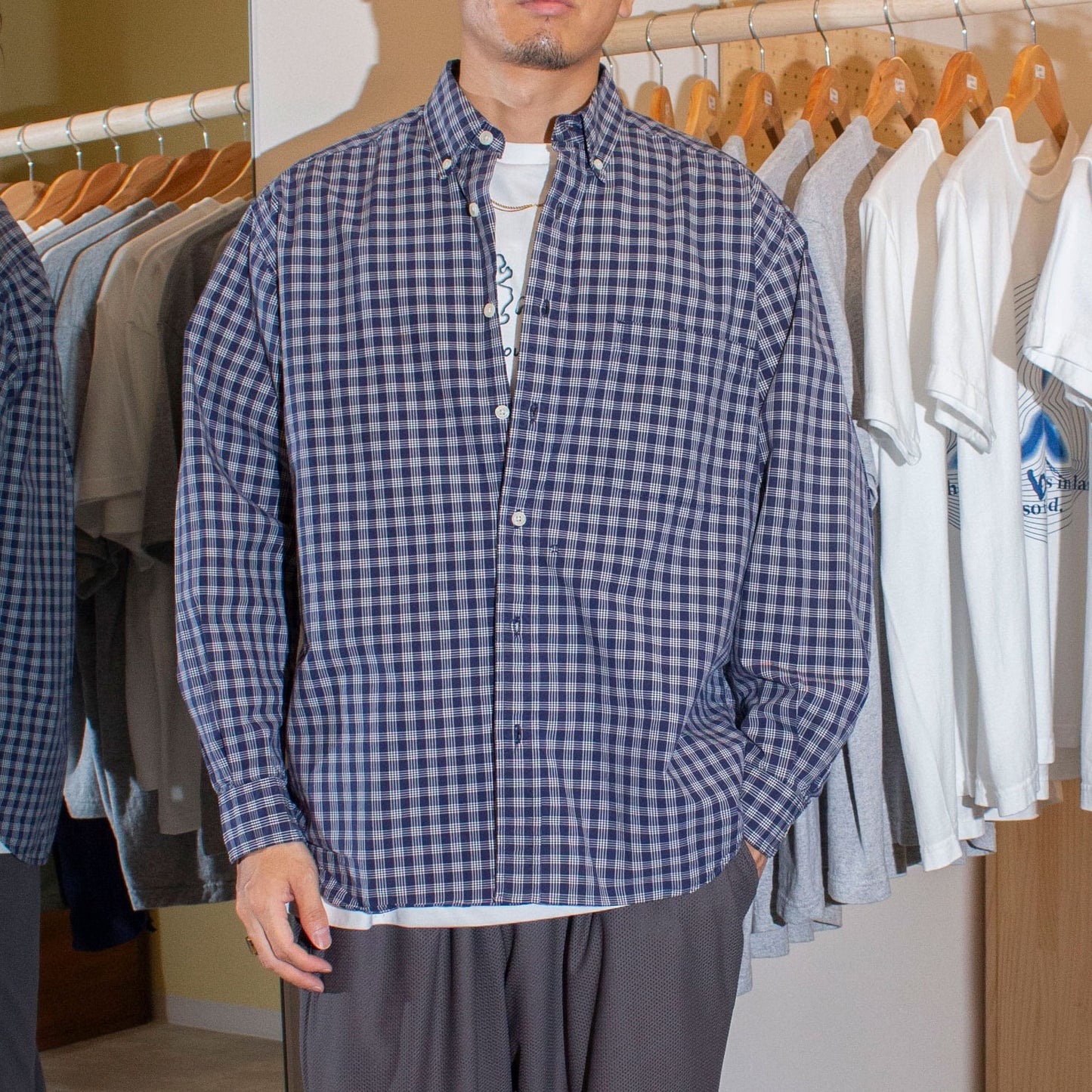 Cotton Check Shirt