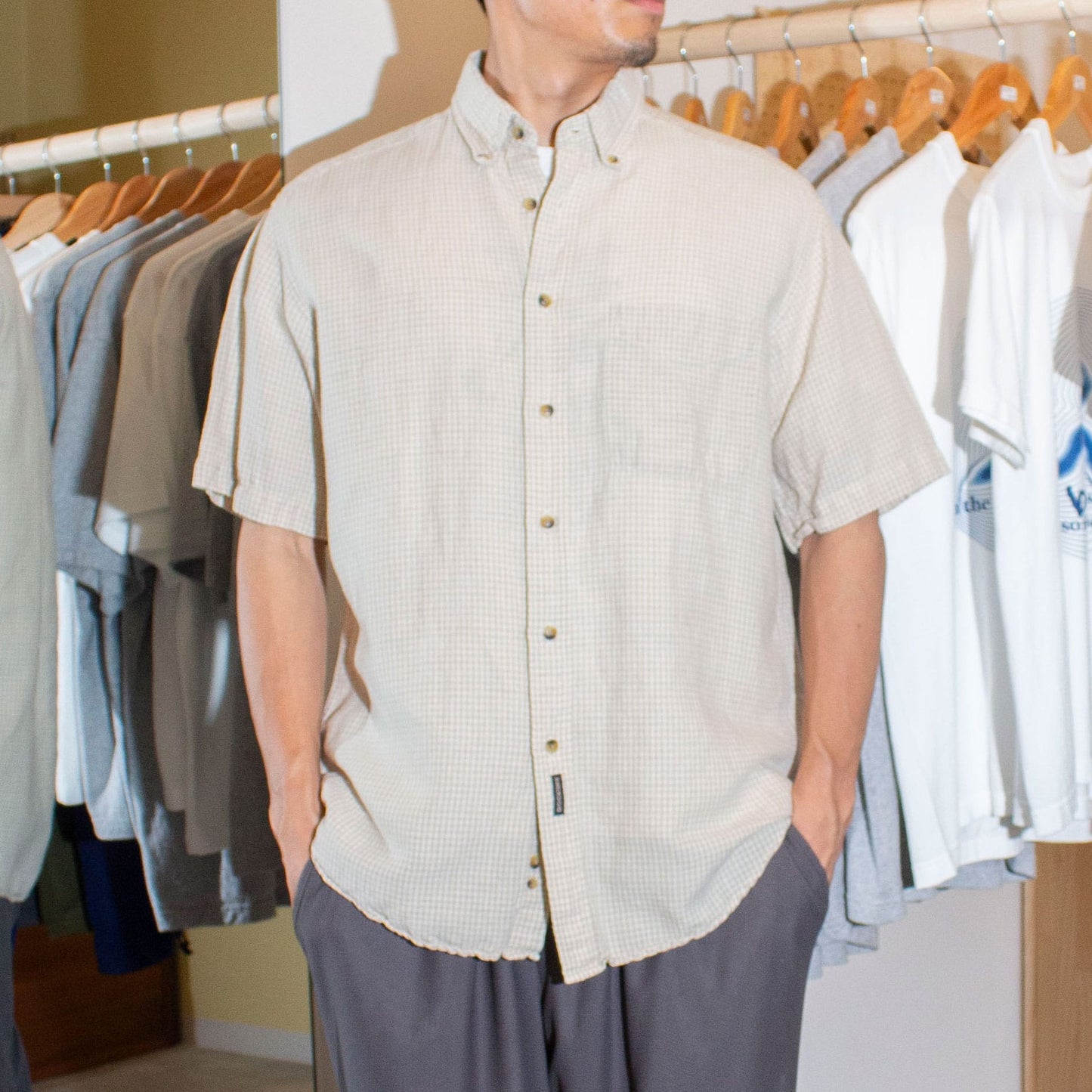 Cotton×Linen S/S Shirt