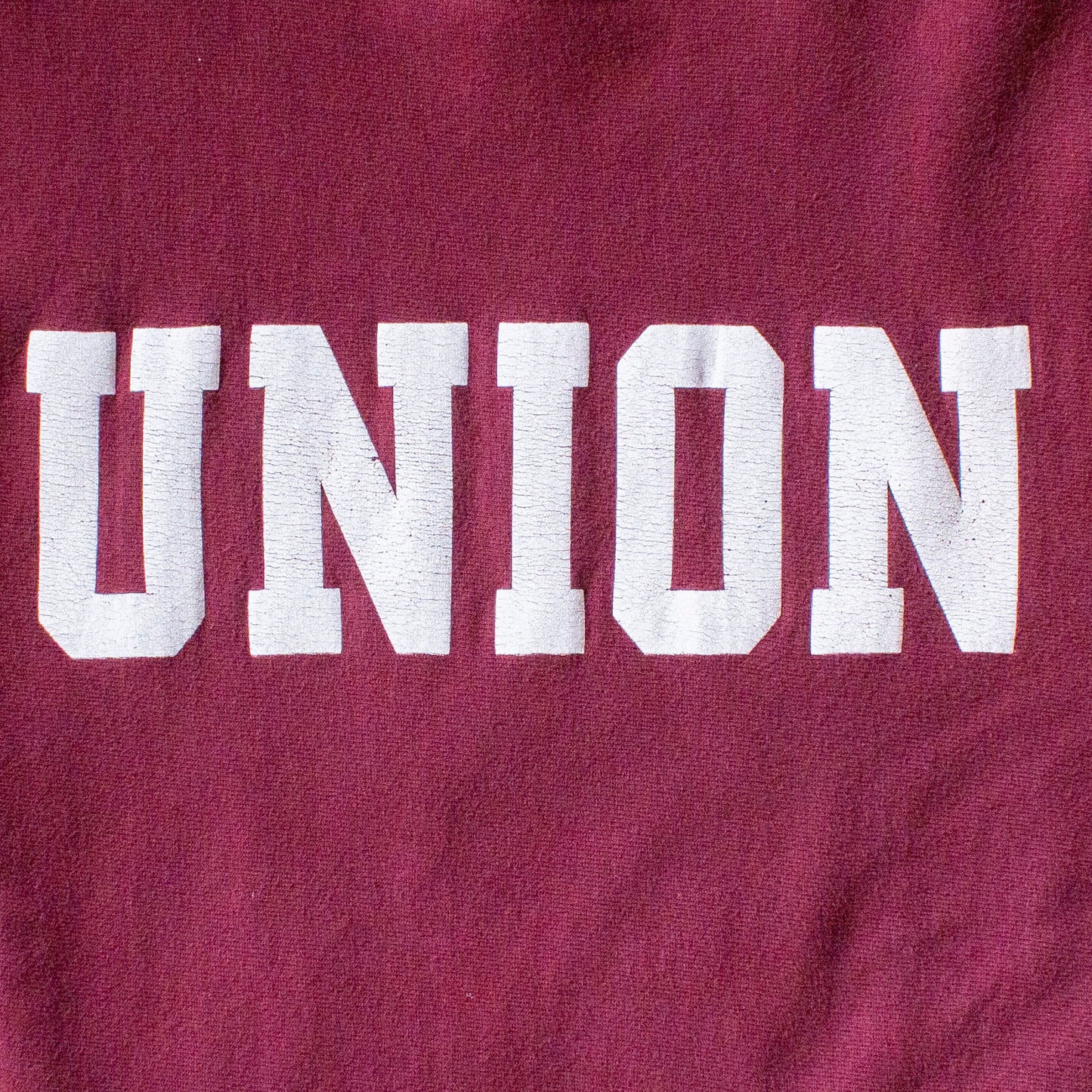Reverse Weave Sweat "UNION" Made in U.S.A.