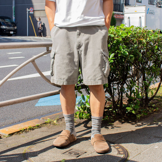 6pocket Cargo Shorts / Sage Green