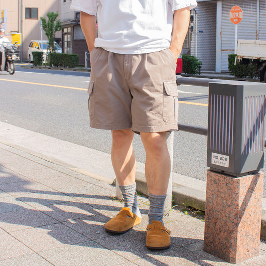 2tuck 6pocket Cargo Shorts / Light Brown