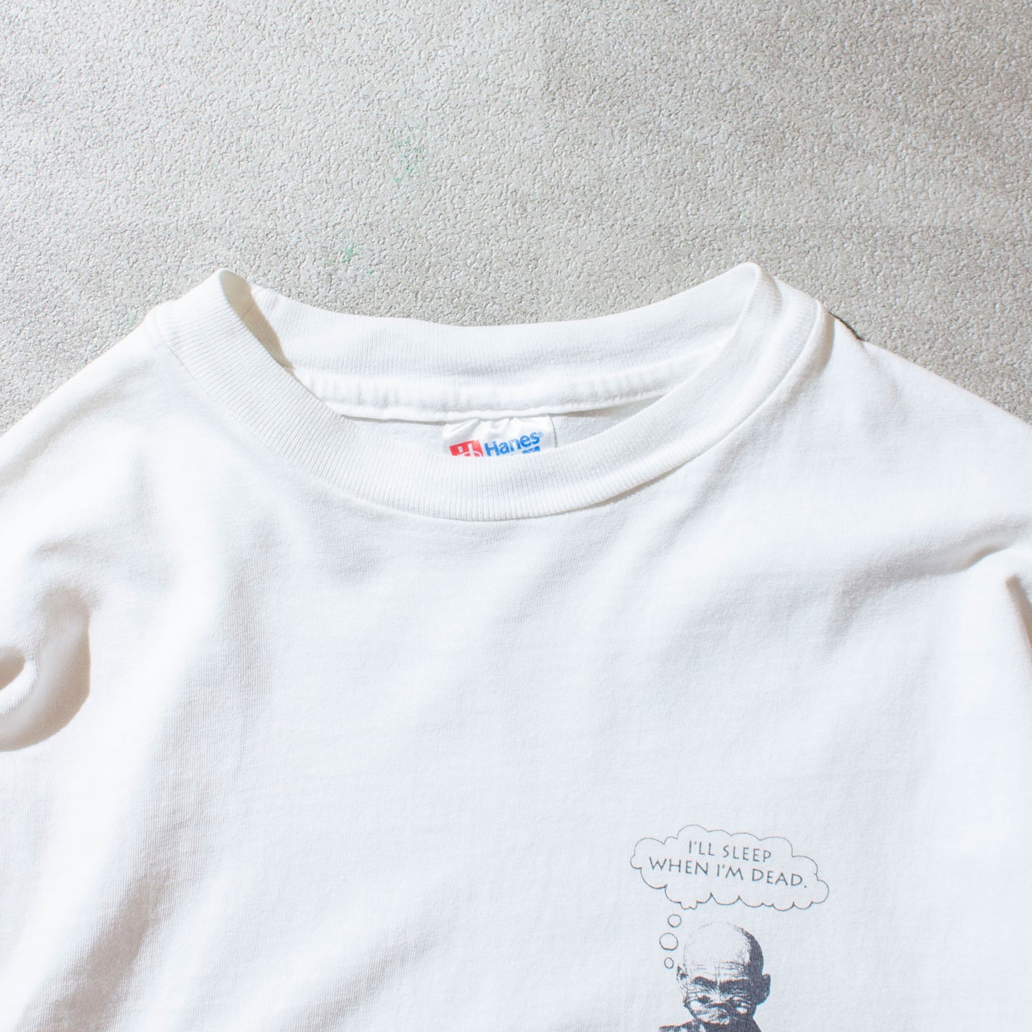 "TRIANGLE LACROSSE CLUB" T-shirt Made in U.S.A.