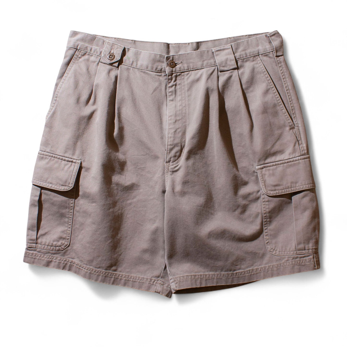 2tuck 6pocket Cargo Shorts / Light Brown