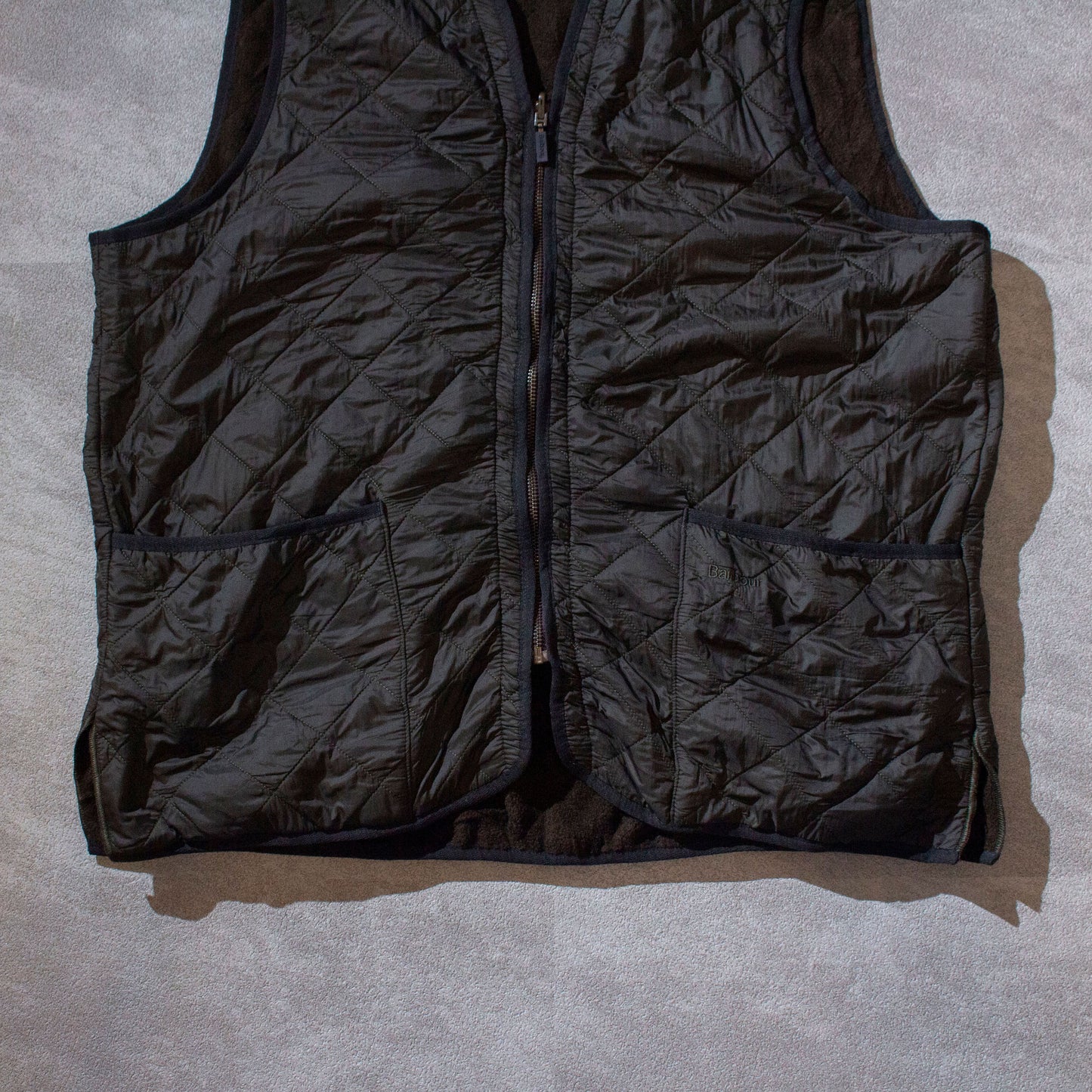 Fleece Lining Quilting Vest