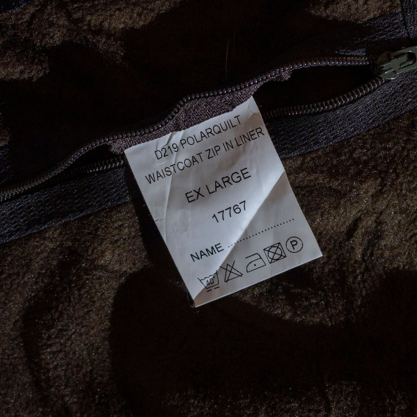Fleece Lining Quilting Vest