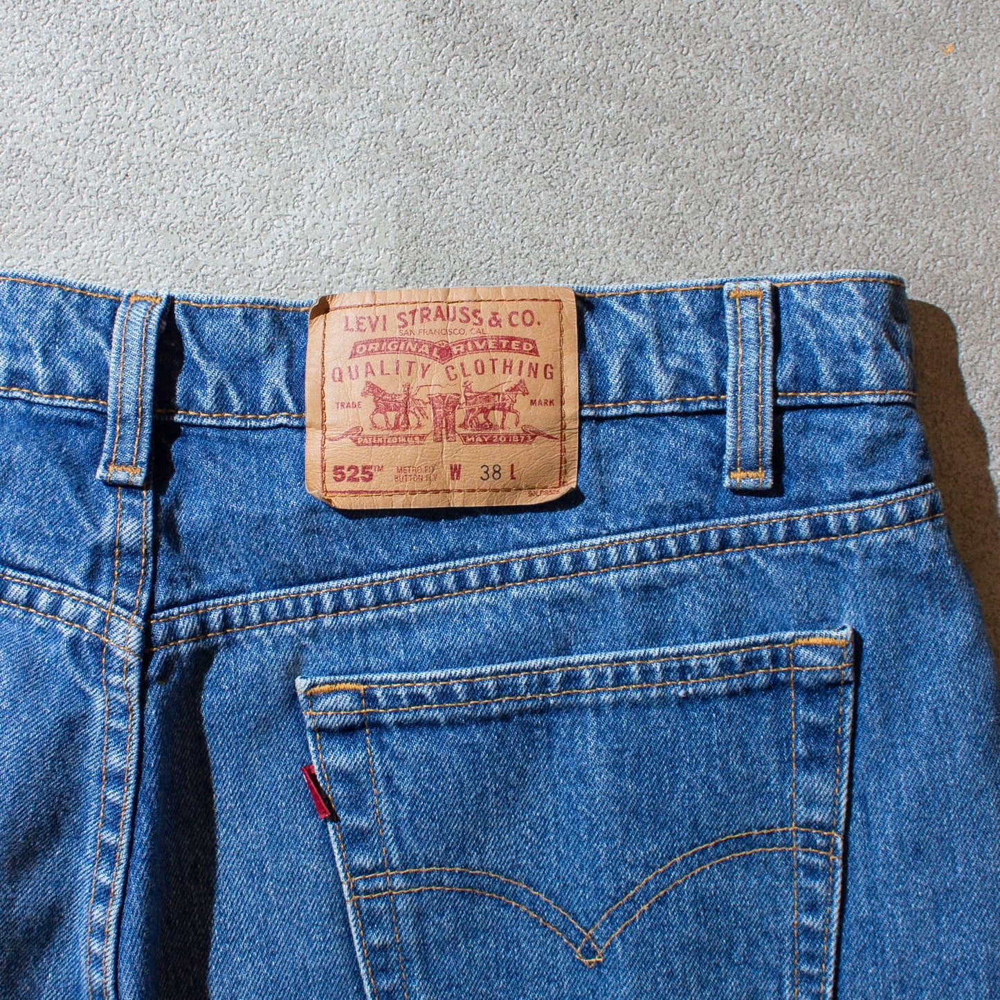 525 "METRO FIT" Denim Shorts Made in Canada