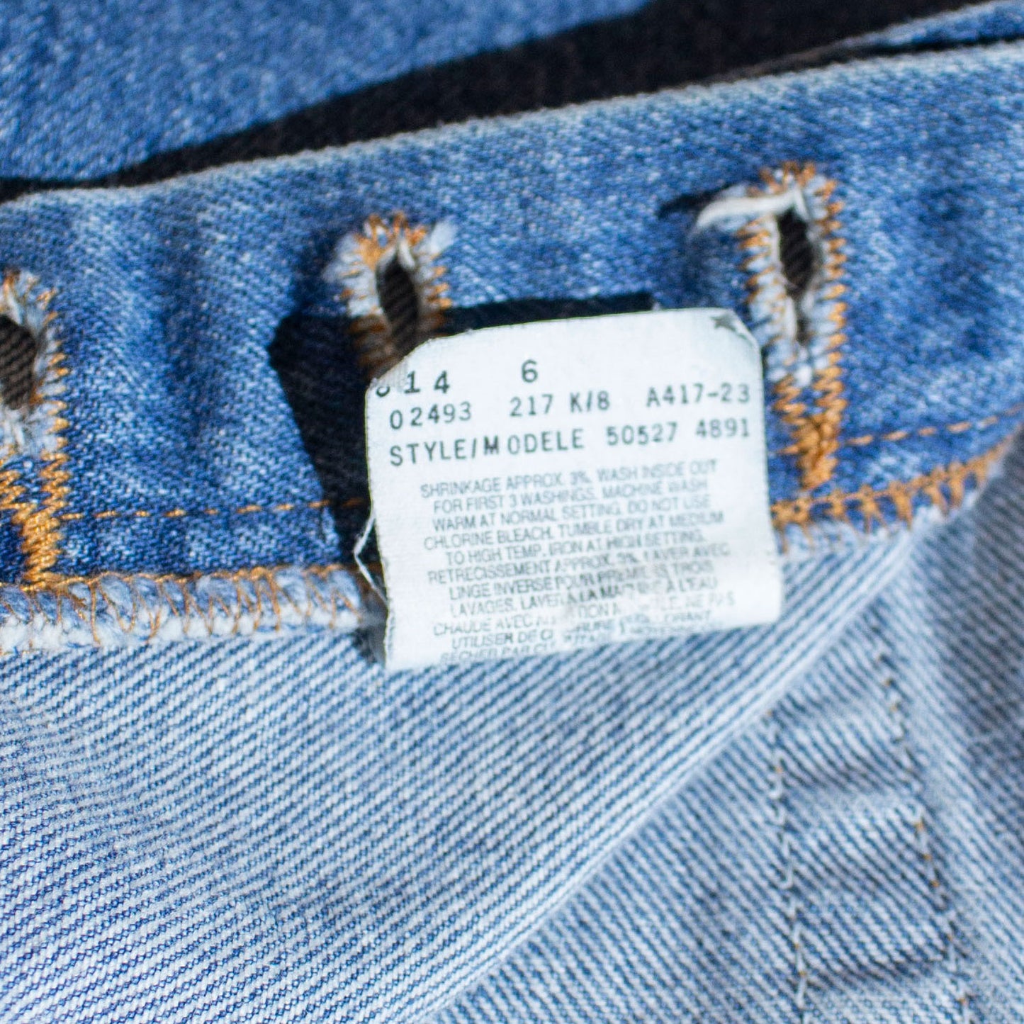 525 "METRO FIT" Denim Shorts Made in Canada