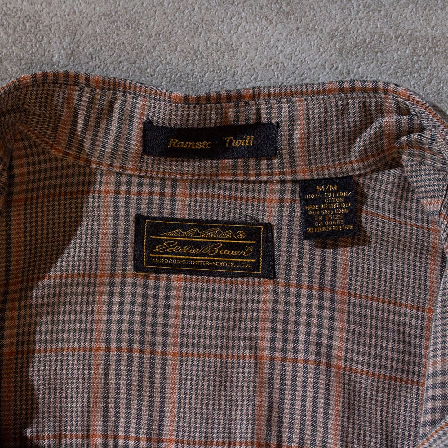 Cotton B.D Shirt Made in Hong Kong