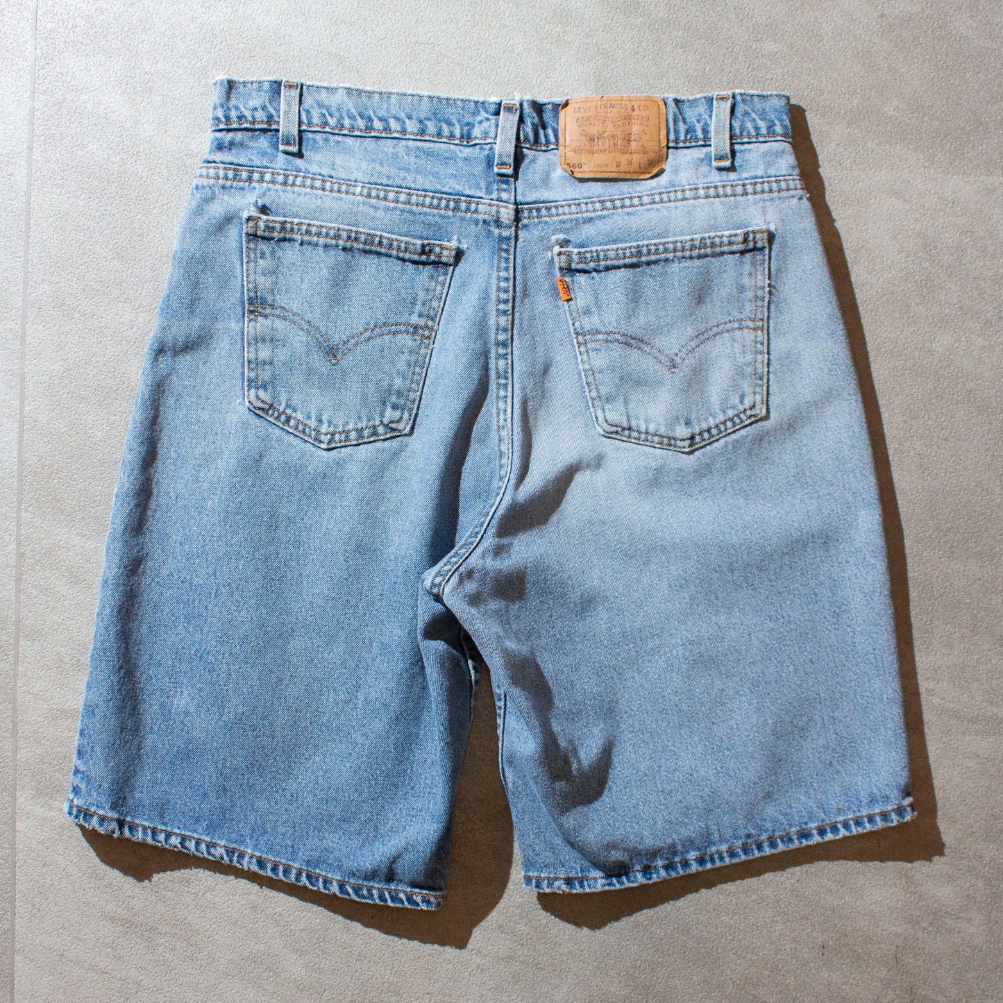560 "LOOSE FIT" Denim Shorts Made in U.S.A.