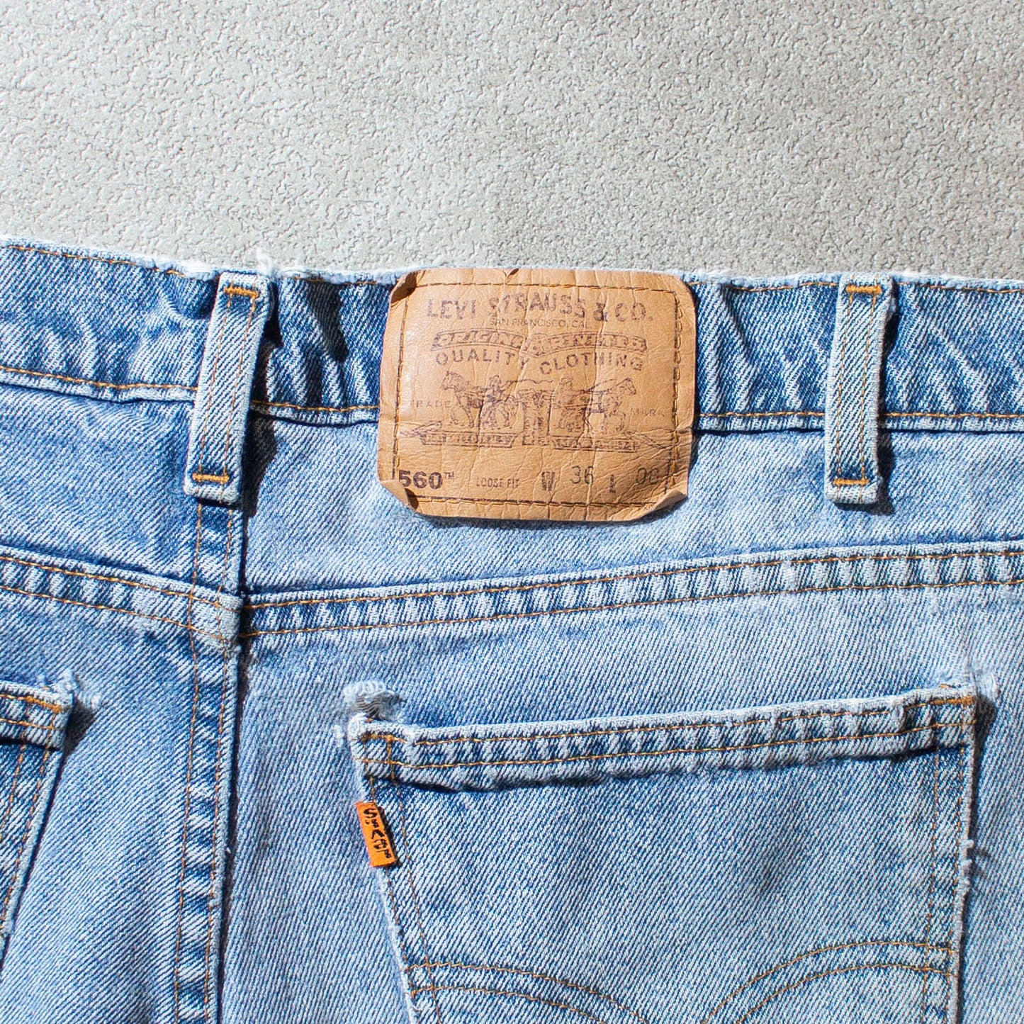 560 "LOOSE FIT" Denim Shorts Made in U.S.A.