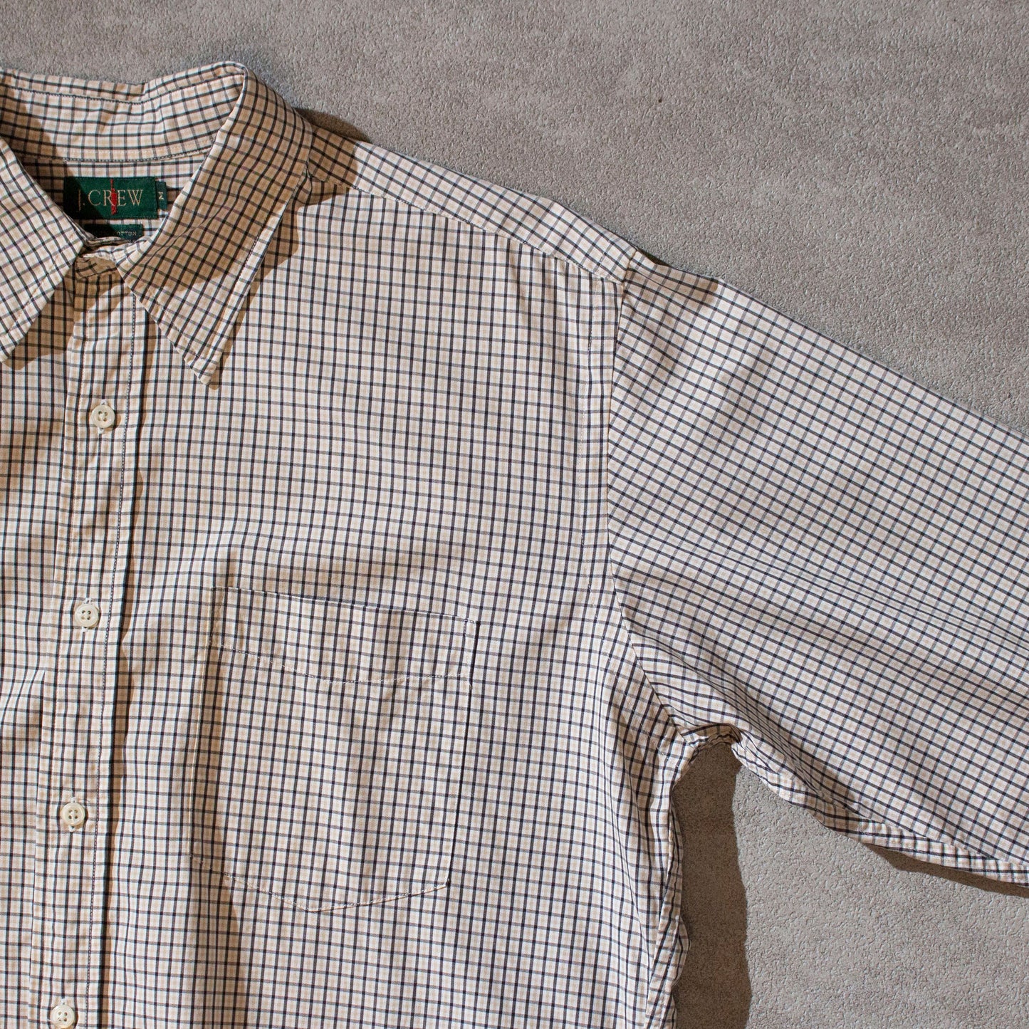 Cotton Broad Check Shirt