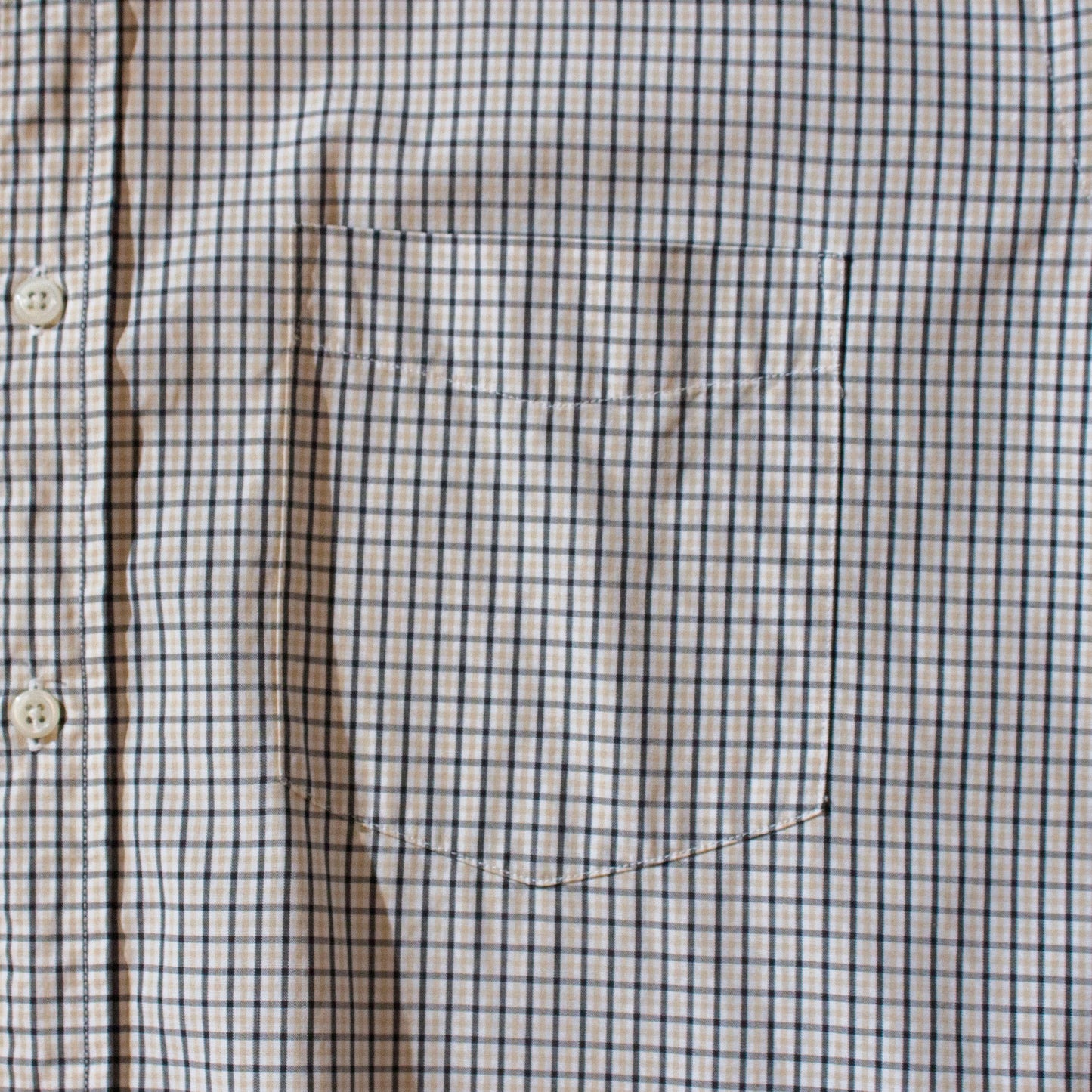 Cotton Broad Check Shirt