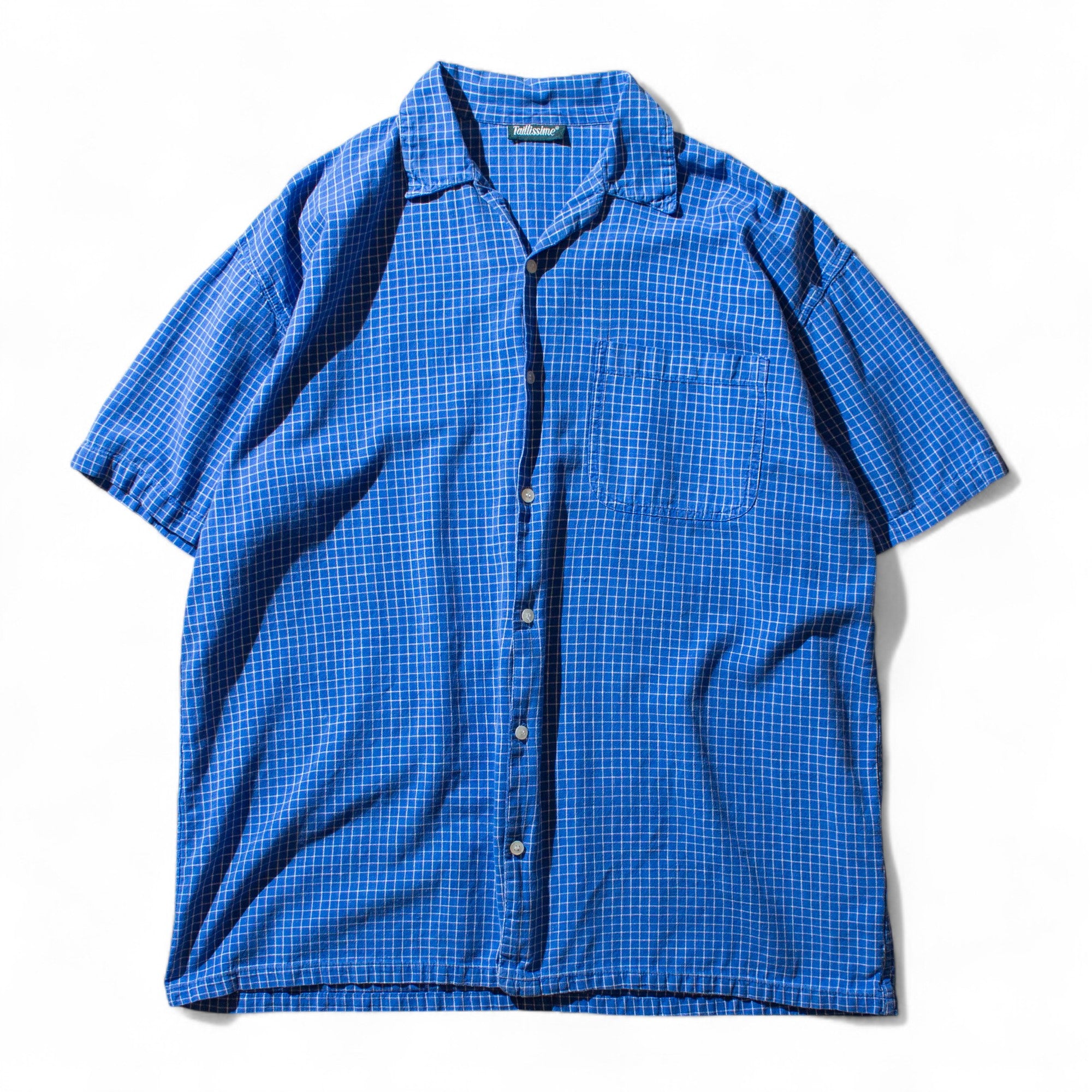 Sora Open Collar Basic Shirt main image 1