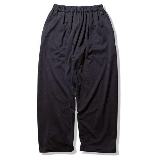 1tuck Mesh Easy Pants / Black