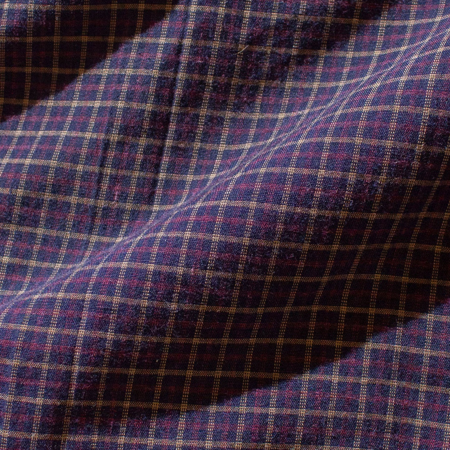 Cotton×Polyester Check Shirt