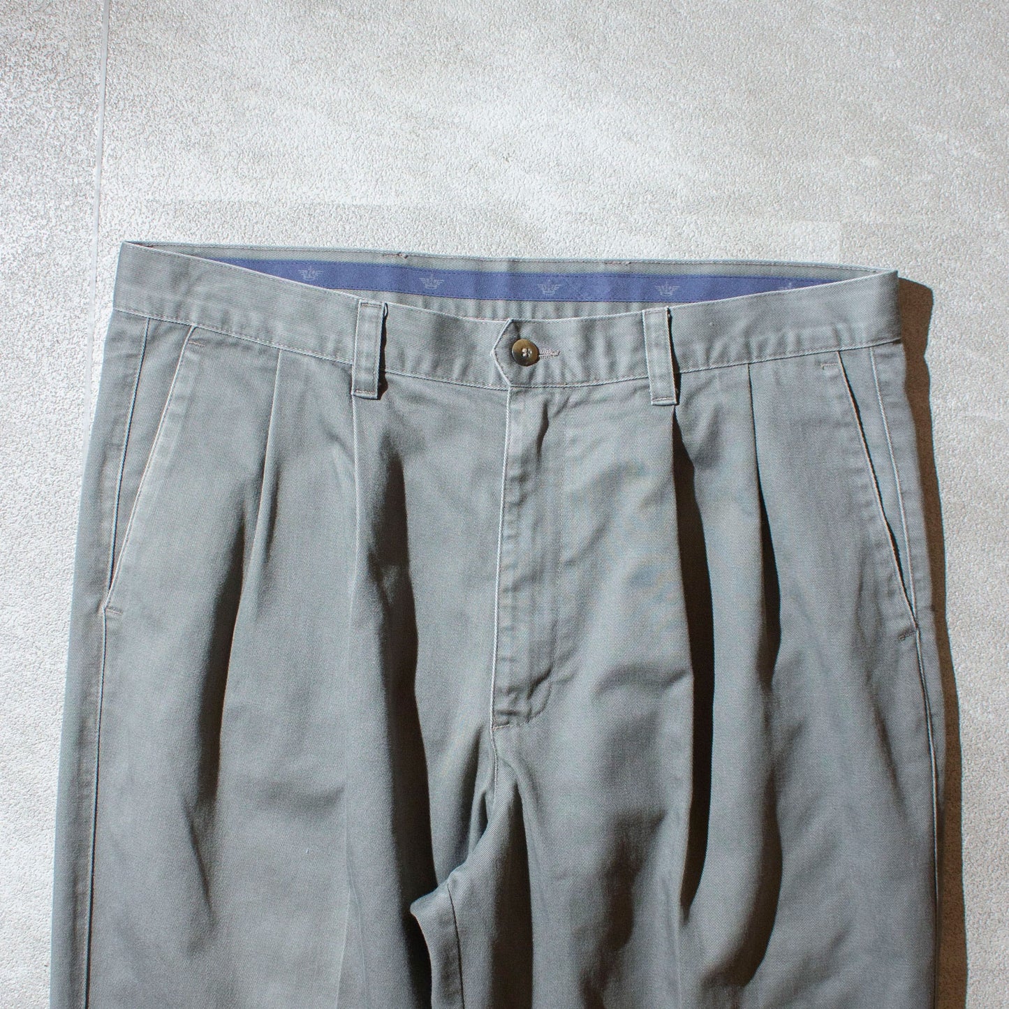 2tuck Cotton Chino Pants