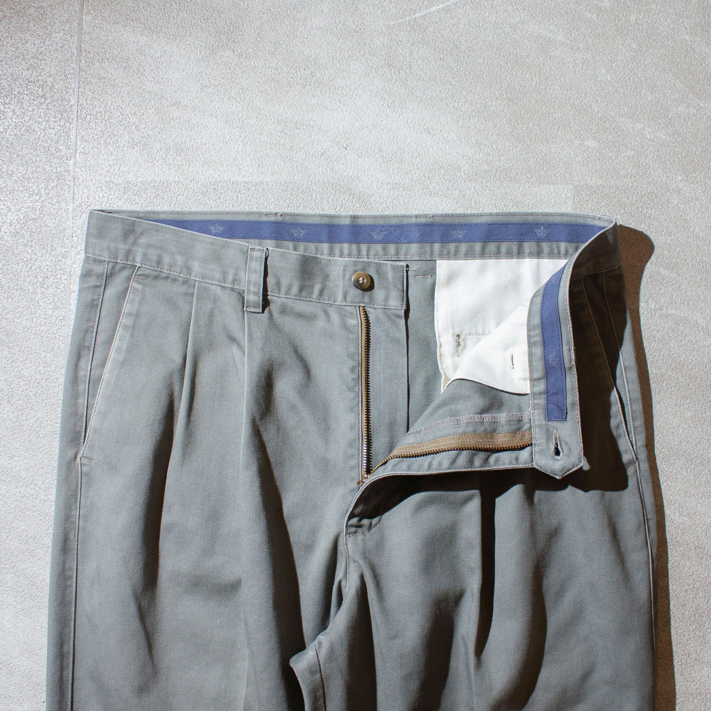 2tuck Cotton Chino Pants