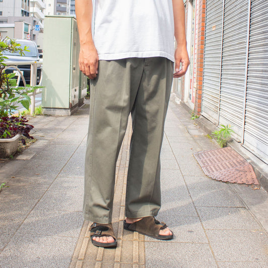 2tuck Cotton Chino Pants