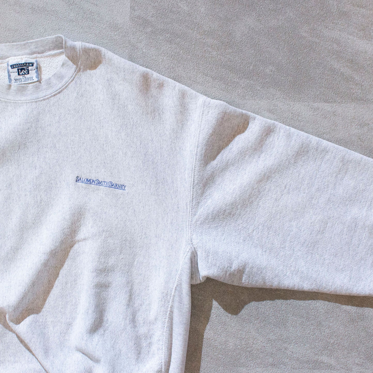 "CROSS GRAIN" Crewneck Sweat