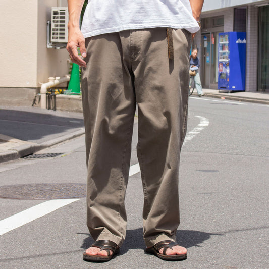 Cotton Chino Pants Made in U.S.A.【W34×L29】