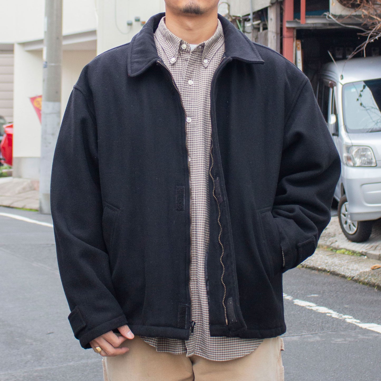 Wool Short Blouson