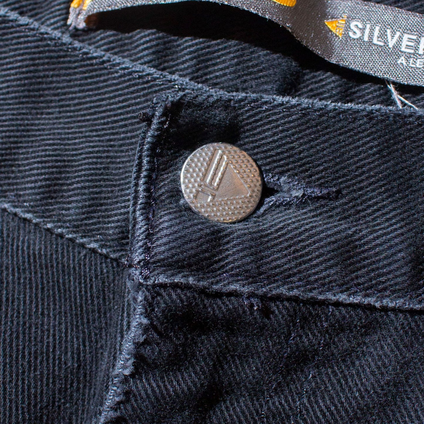 Silver Tab "BAGGY FIT" Denim Shorts