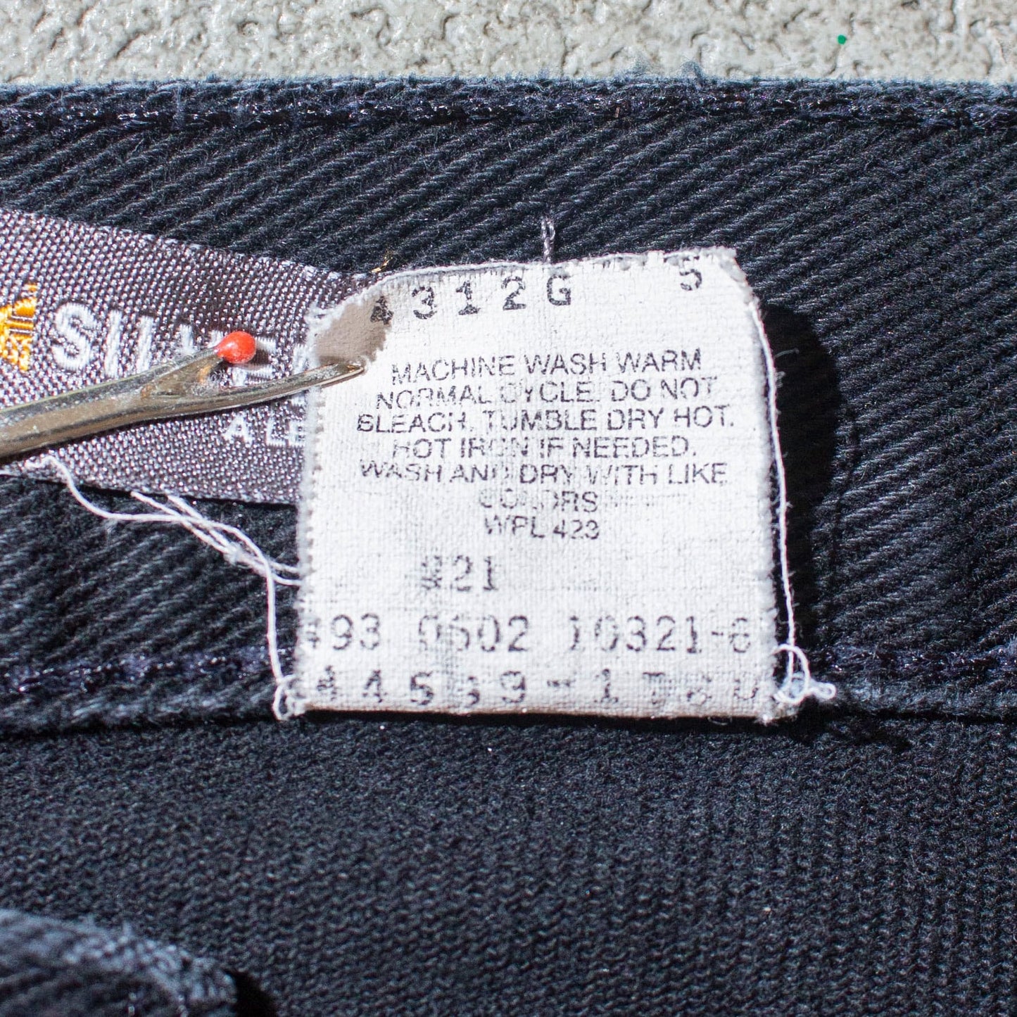 Silver Tab "BAGGY FIT" Denim Shorts