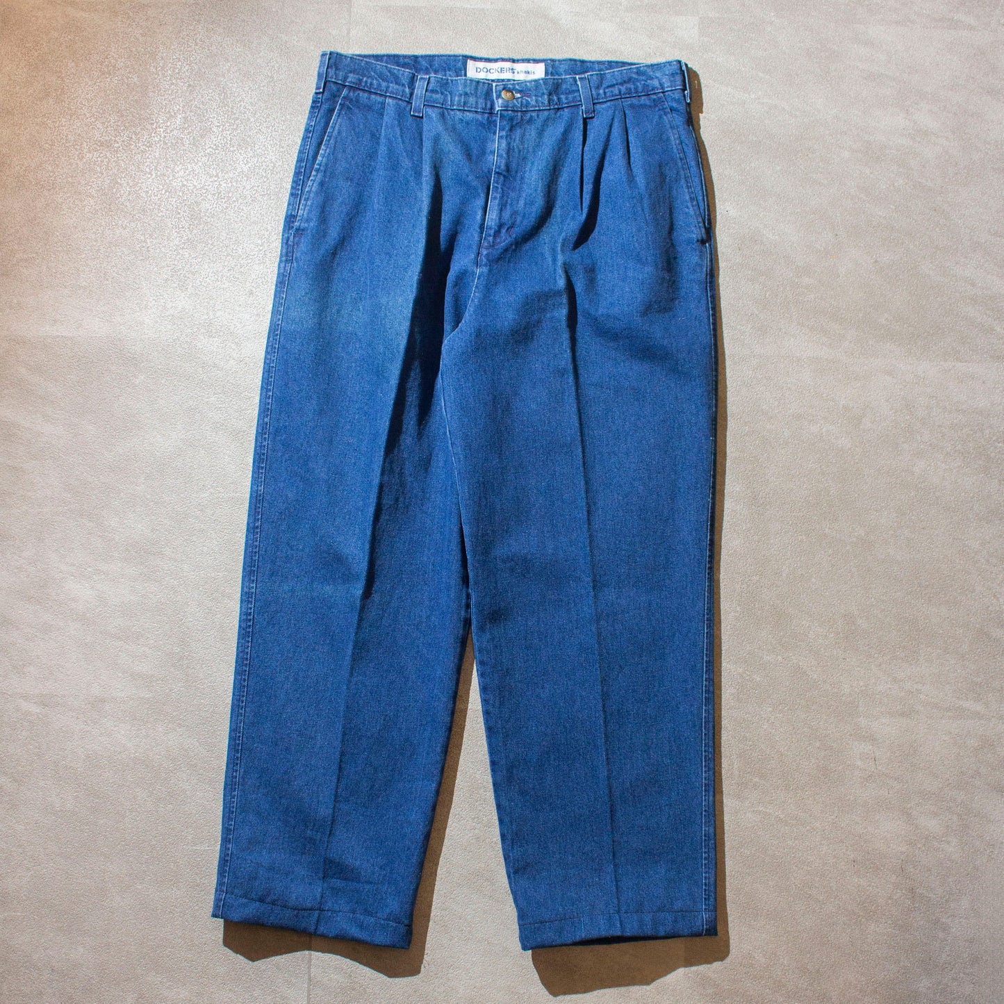 2tuck Denim Slacks