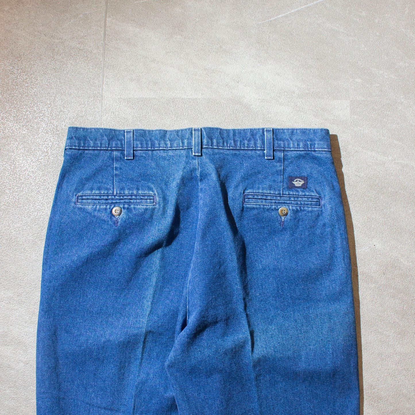 2tuck Denim Slacks