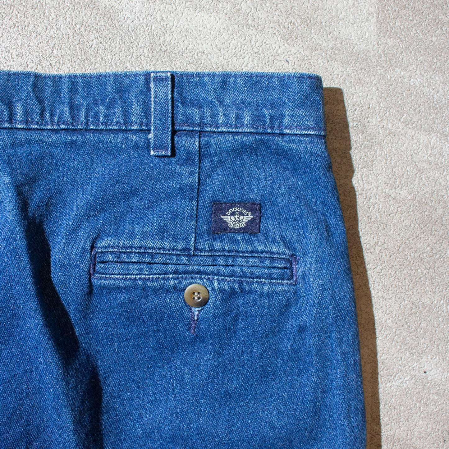 2tuck Denim Slacks