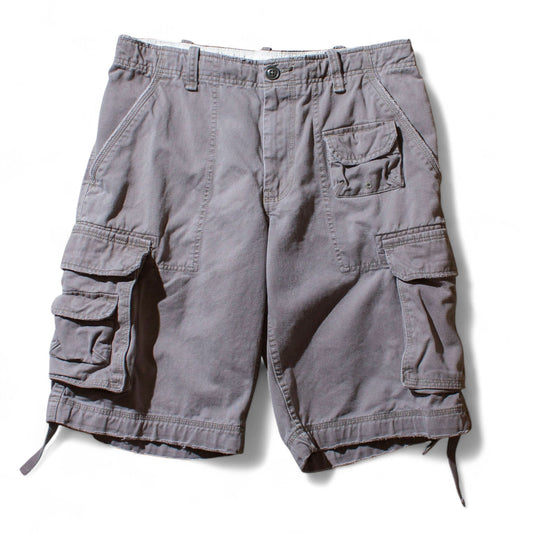 Multi Pocket Cotton Cargo Shorts