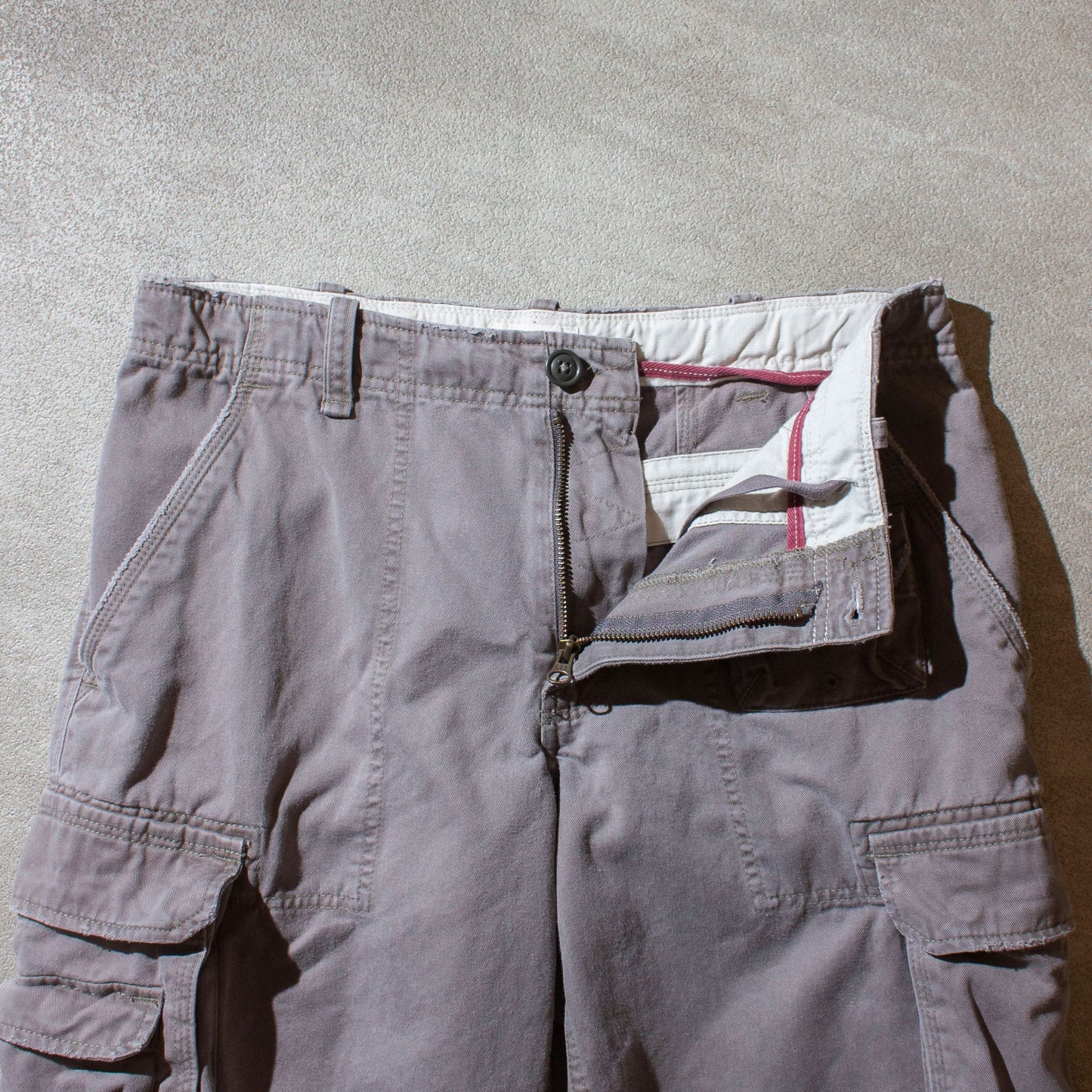 Multi Pocket Cotton Cargo Shorts
