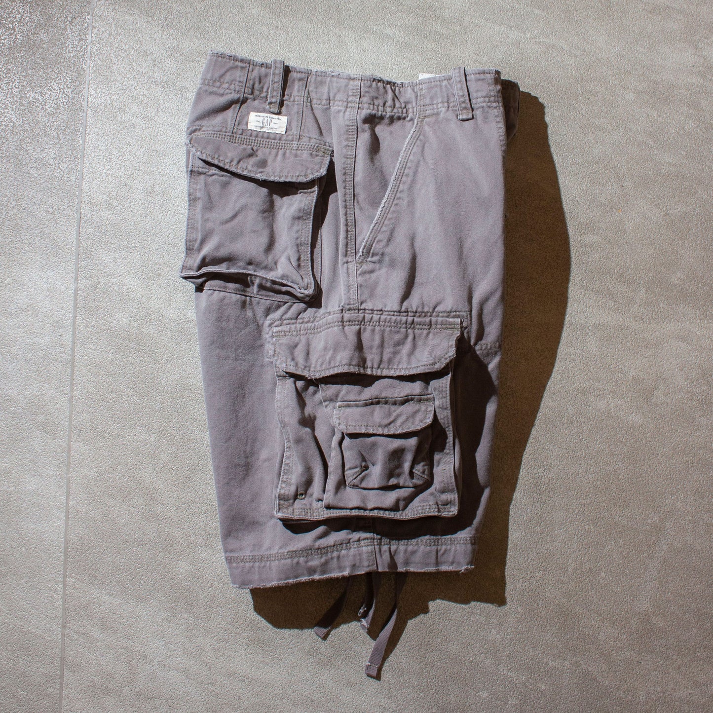 Multi Pocket Cotton Cargo Shorts