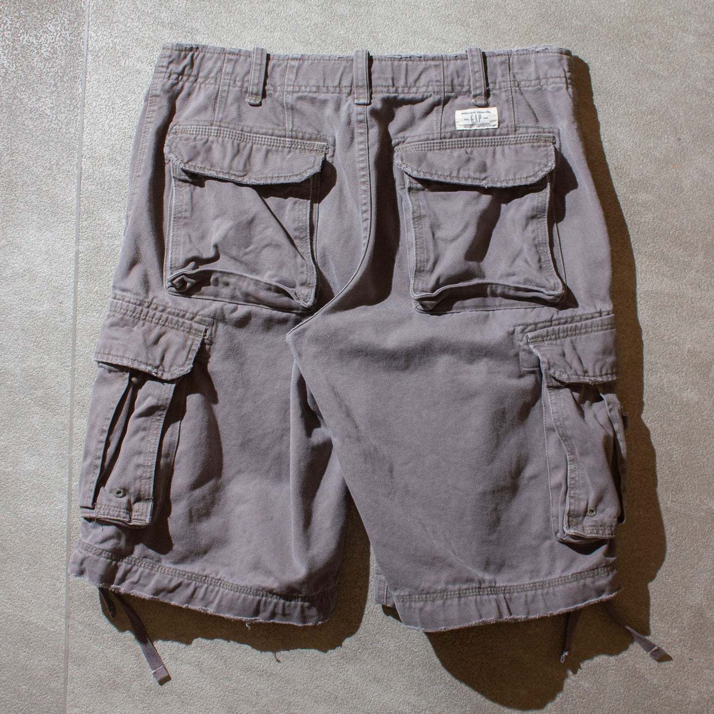 Multi Pocket Cotton Cargo Shorts