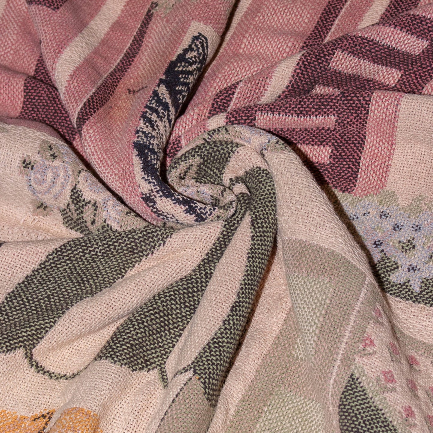 Many Cats Cotton Blanket