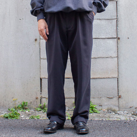 Polyester 2tuck Slacks【34×32】