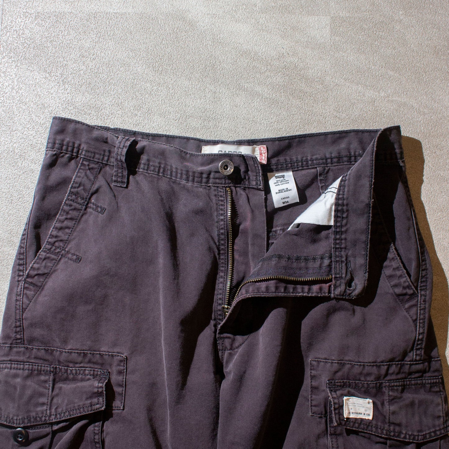 6pocket Cargo Shorts / Black