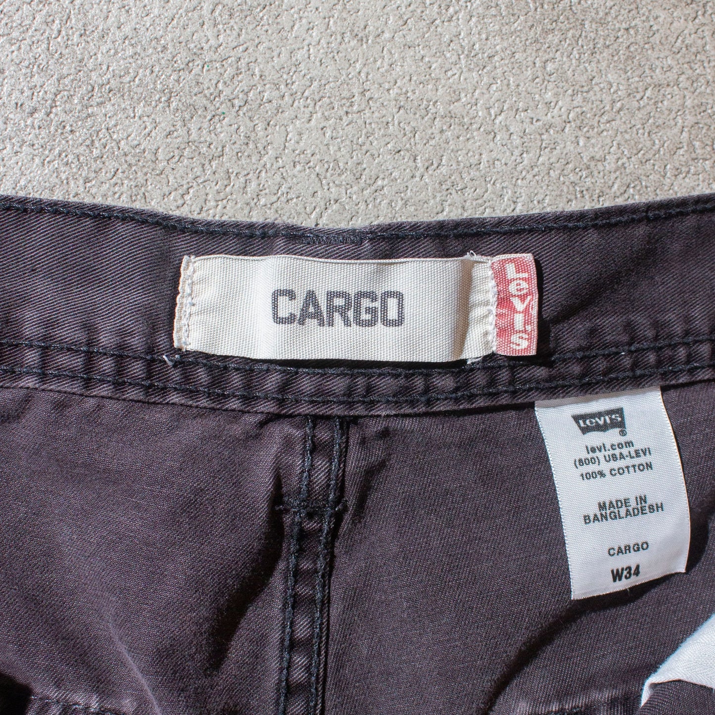 6pocket Cargo Shorts / Black