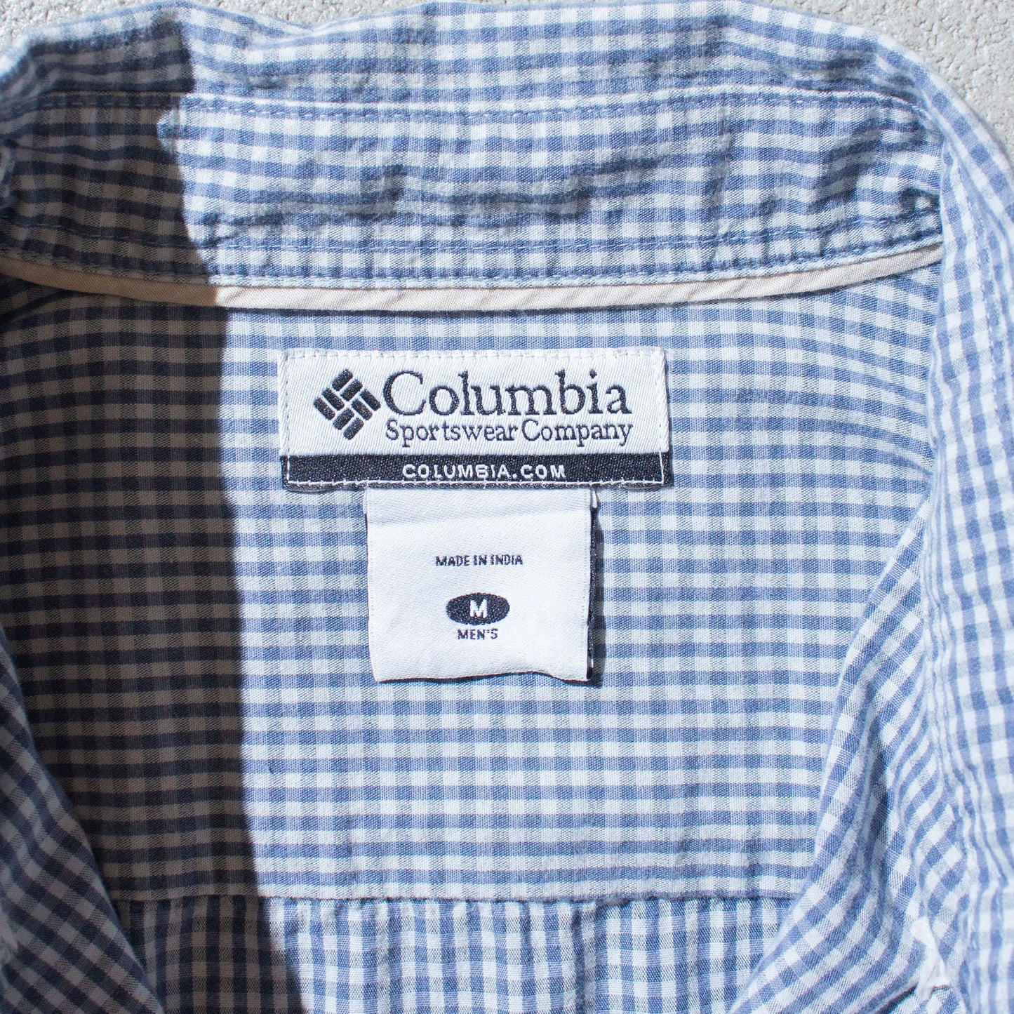 Cotton Gingham Check Shirt