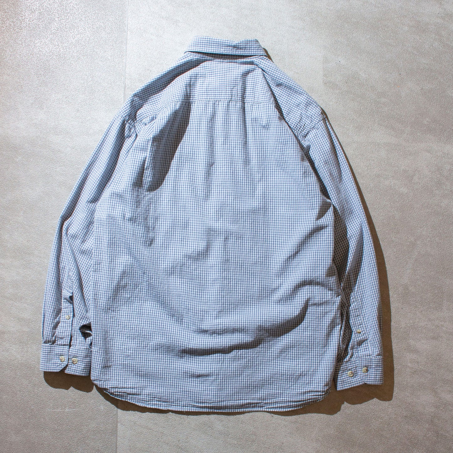 Cotton Gingham Check Shirt
