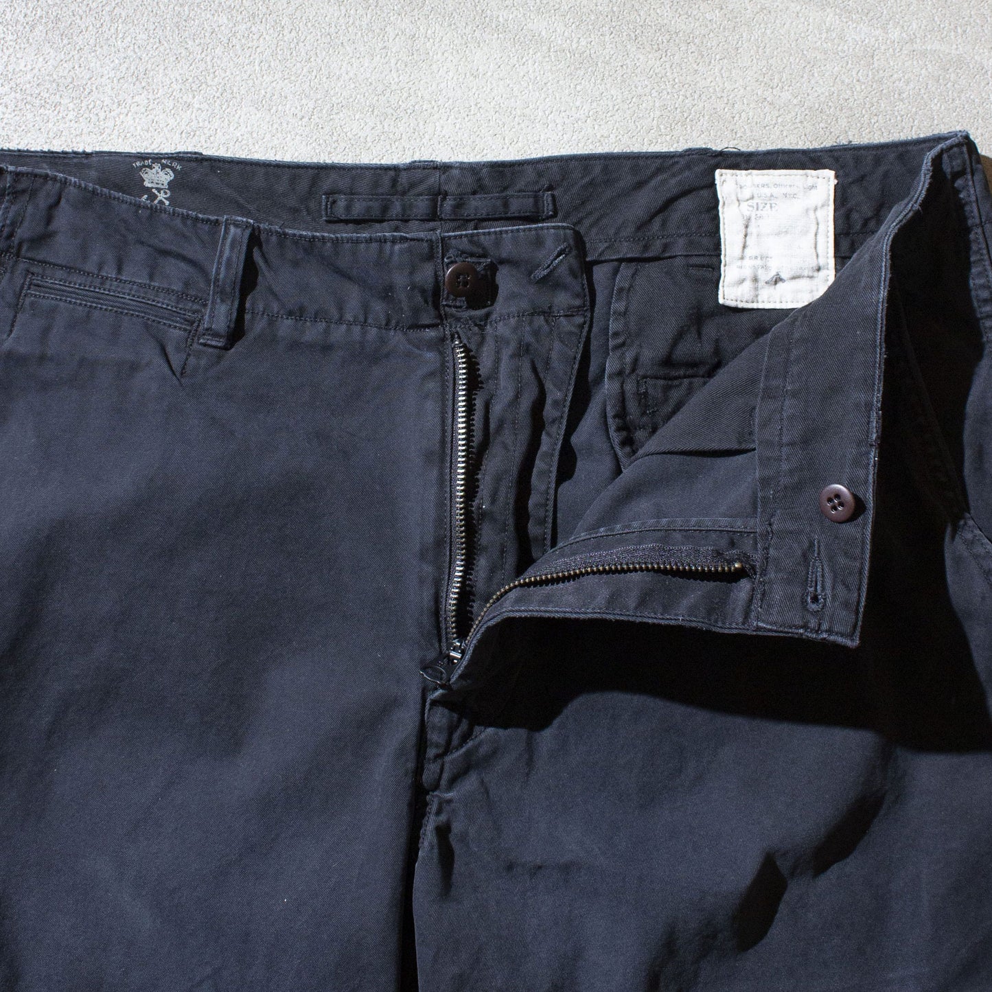 "Broad Arrow" Military Chino Shorts