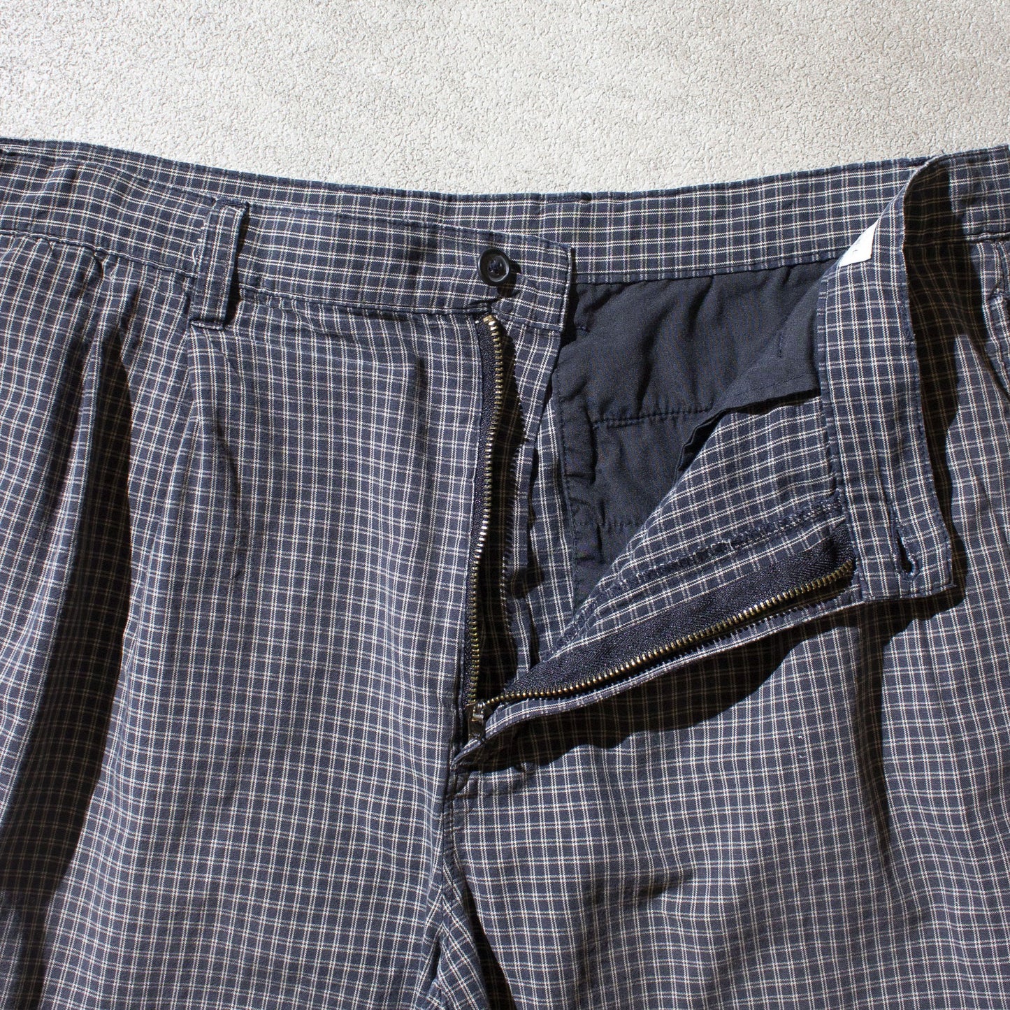 2tuck Check Shorts