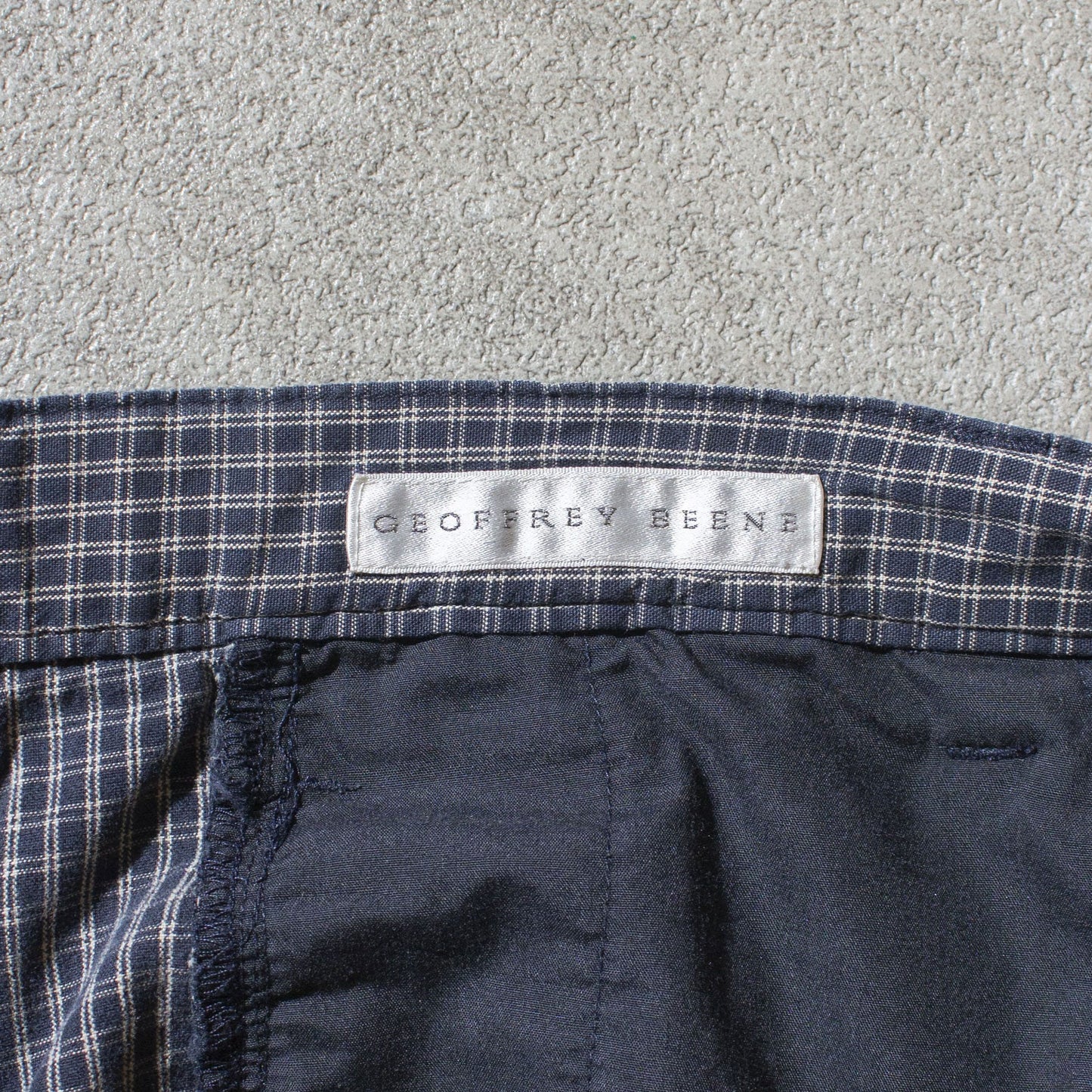 2tuck Check Shorts